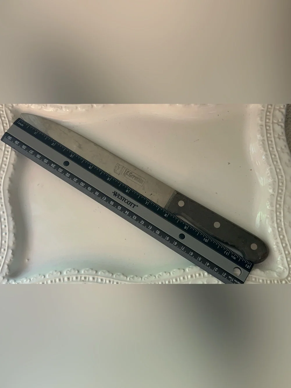 L.C. Germain Rostfrei Edelstahl Japanese chef's knife